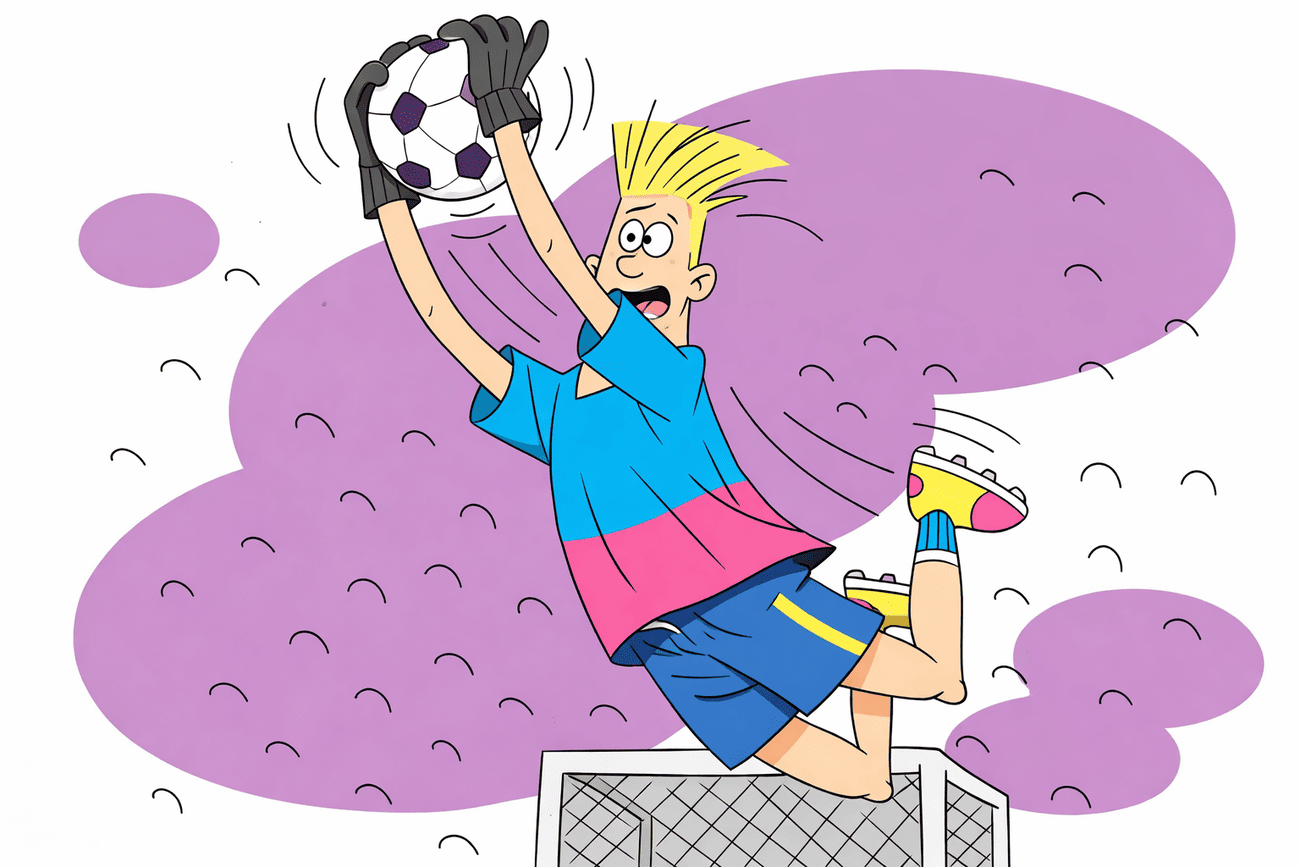 Иллюстрация глагола catch